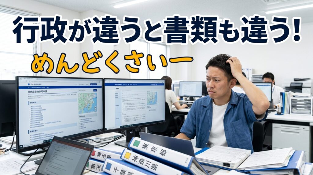 屋外広告物許可申請の流れと必要書類｜看板業者向け完全ガイド