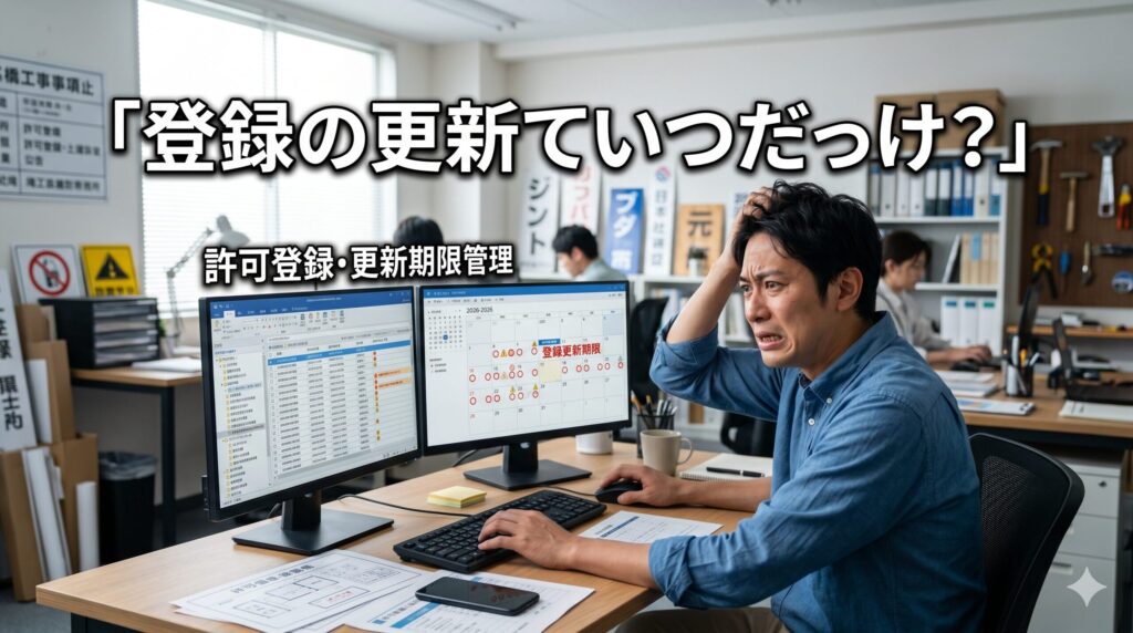 屋外広告業の登録・登録事項変更届の手続きまとめ【看板業者向け】